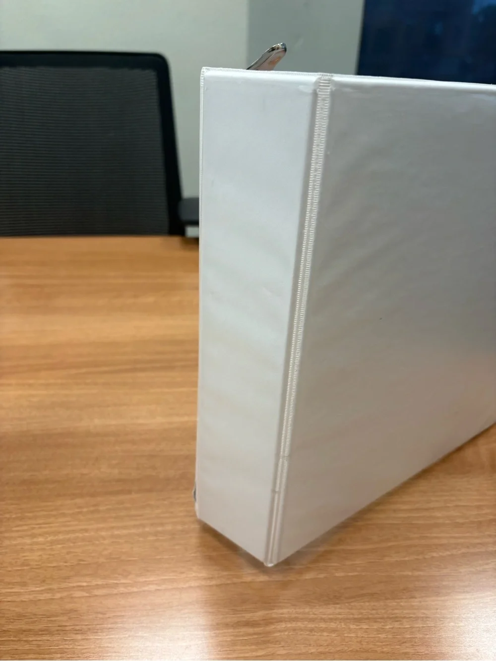 Set of 4 -Classic White 3-Ring Binders